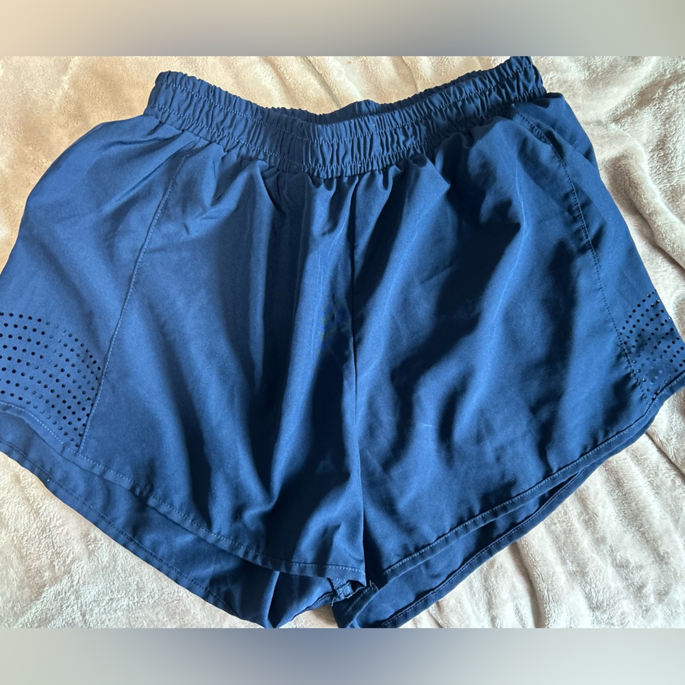 Women's Navy Blue Shorts